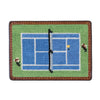 Tennis Overhead Needlepoint Credit Card Wallet by Smathers & Branson - Country Club Prep