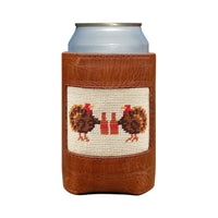 Turkey Day Needlepoint Can Cooler by Smathers & Branson