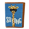 So Long Giraffe Passport Case by Smathers & Branson