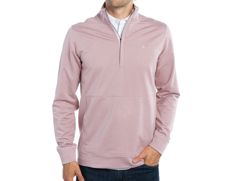 The Weekender Fleece Pullover in Redwood by Criquet - Country Club Prep