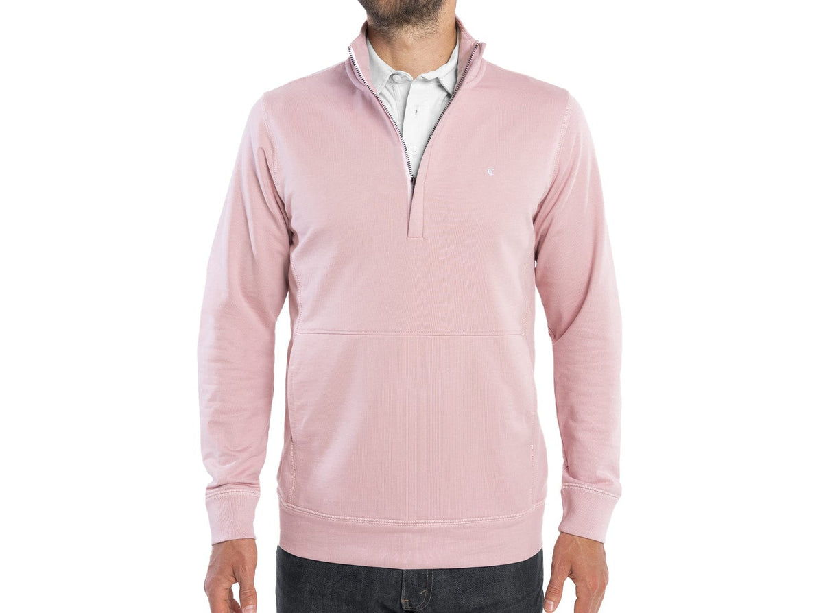 The Weekender Fleece Pullover in Redwood by Criquet - Country Club Prep