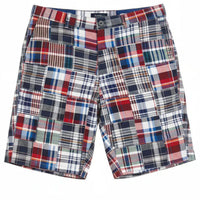 Cisco Short in Bromley Patch Madras by Castaway Clothing - Country Club Prep