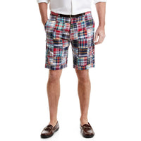 Cisco Short in Chancellor Patch Madras by Castaway Clothing - Country Club Prep