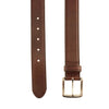 Colombia Leather Dress Belt in Briar by Country Club Prep - Country Club Prep