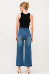And The Why Jack O' Lantern Embroidered Ribbed Tank - Country Club Prep