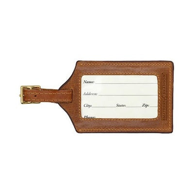 Planes, Trains & Automobiles Needlepoint Luggage Tag by Smathers & Branson - Country Club Prep