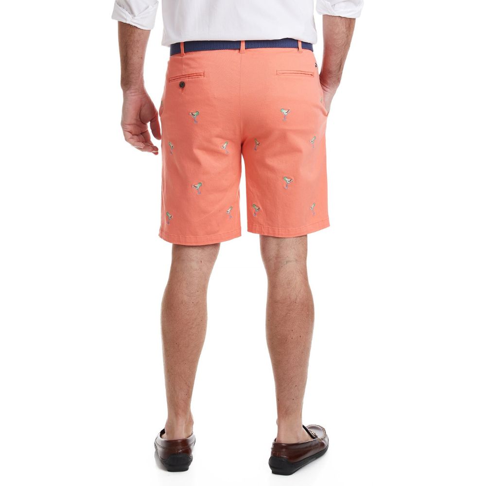 Stretch Twill Cisco Short with Spicy Margarita by Castaway Clothing - Country Club Prep