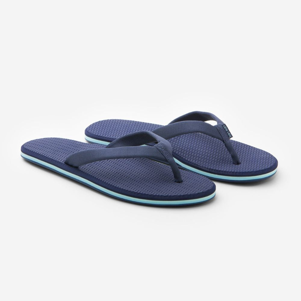 Women's Dunes Flip Flop in Navy by Hari Mari - Country Club Prep