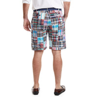 Cisco Short in Weston Patch Madras by Castaway Clothing - Country Club Prep