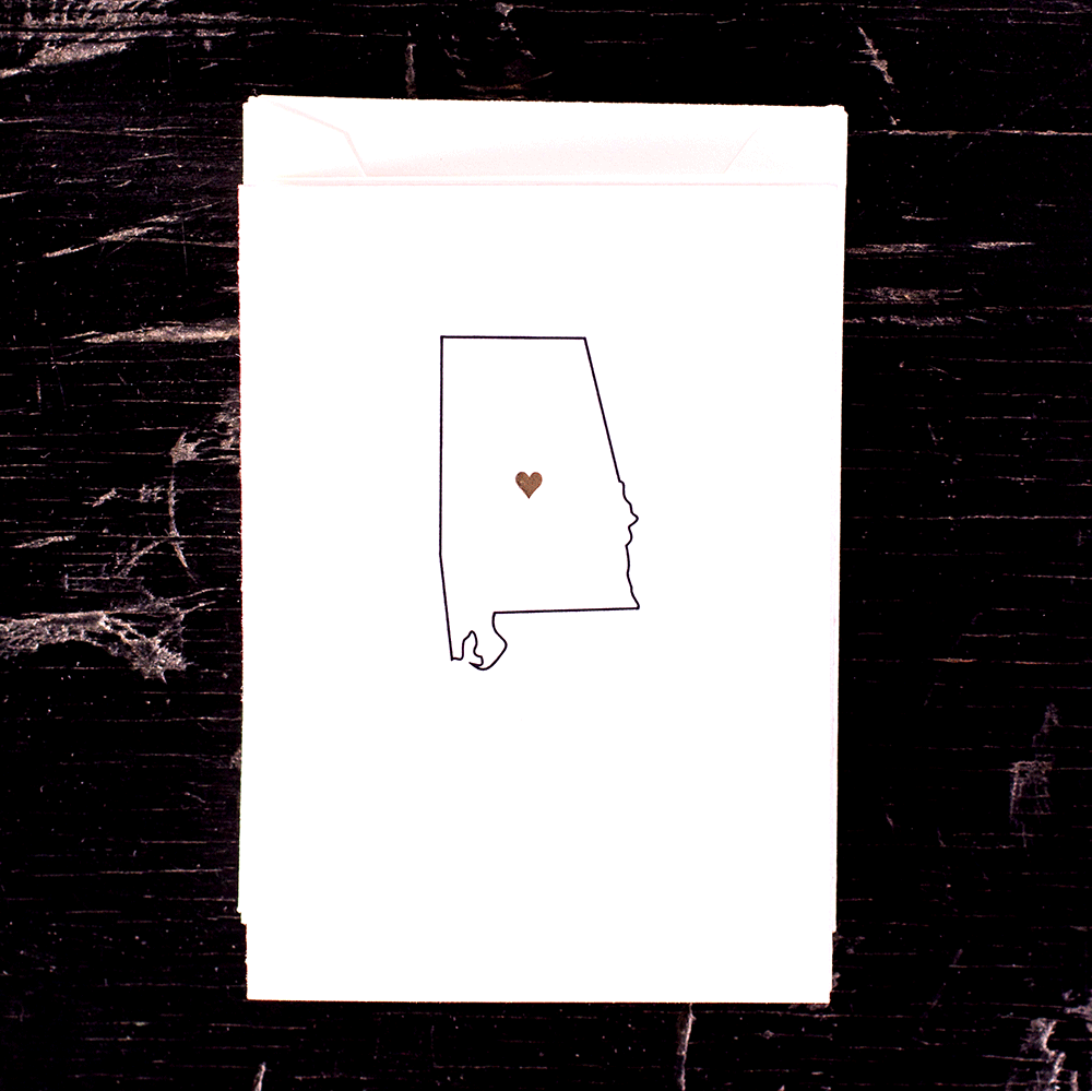 Alabama Note Card Set by Ancesserie - Country Club Prep