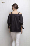 Cali Top in Black by Tyler Boe - Country Club Prep