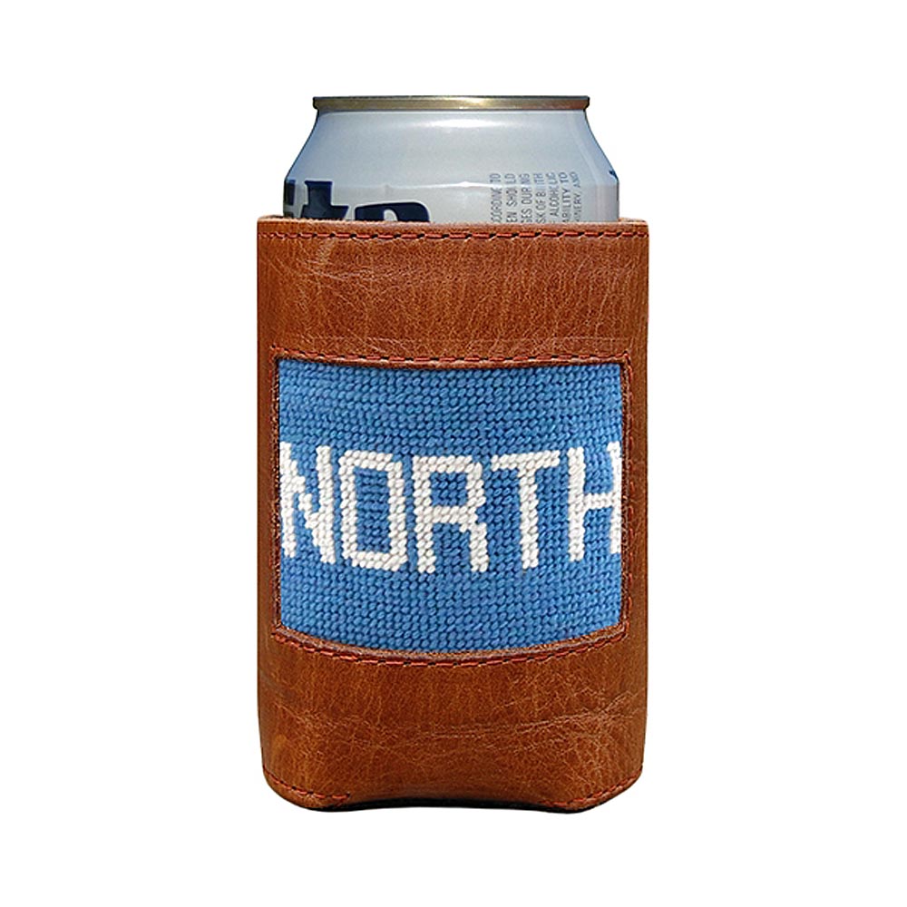 North Needlepoint Can Cooler by Smathers & Branson - Country Club Prep