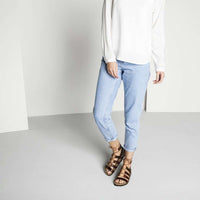 Women's Cleo Papillio Natural Leather Sandal in Cognac by Birkenstock - Country Club Prep