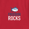 Freedom Rocks T-Shirt in True Red by Southern Tide - Country Club Prep