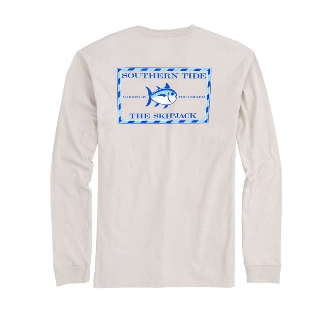 Long Sleeve Original Skipjack T-Shirt by Southern Tide - Country Club Prep