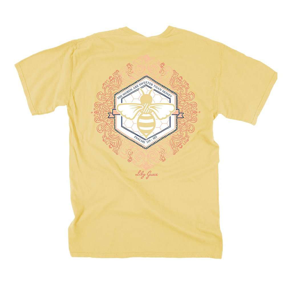 Sweeter Than Honey Tee in Summer by Lily Grace - Country Club Prep