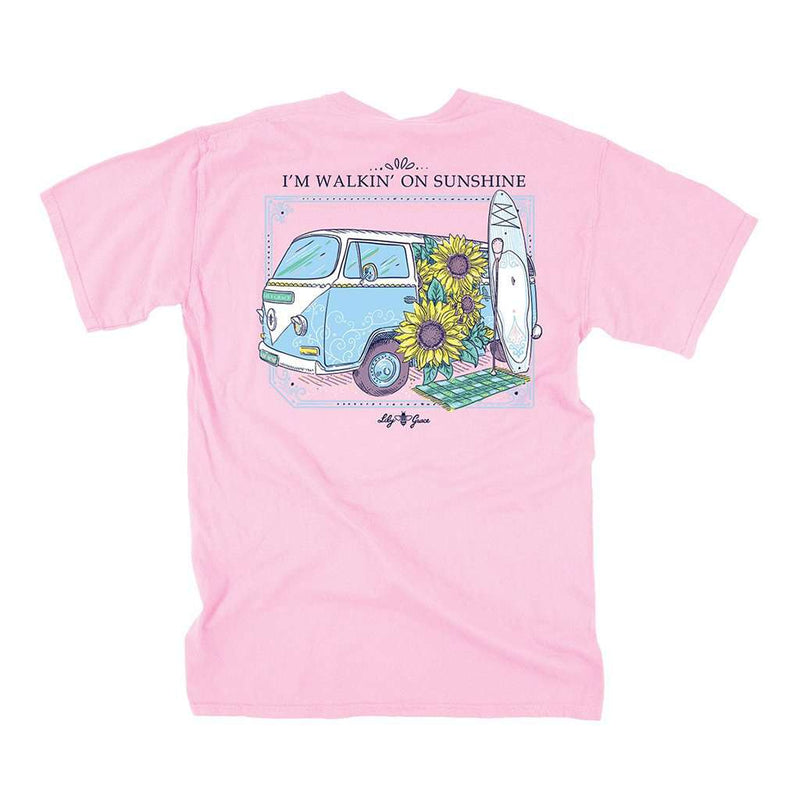 Walkin' On Sunshine Tee in Blossom by Lily Grace - Country Club Prep