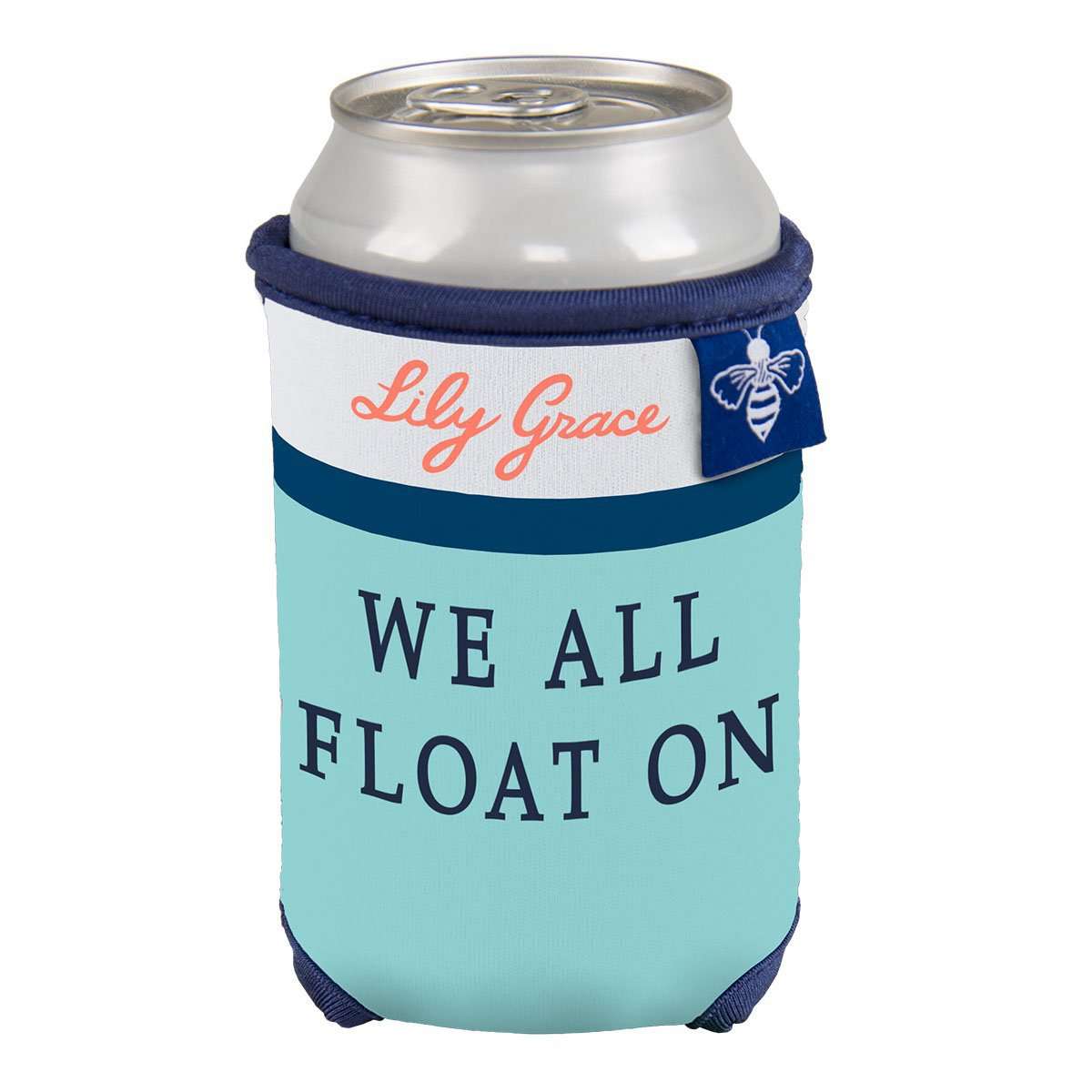 Flamingo Float Can Holder by Lily Grace - Country Club Prep