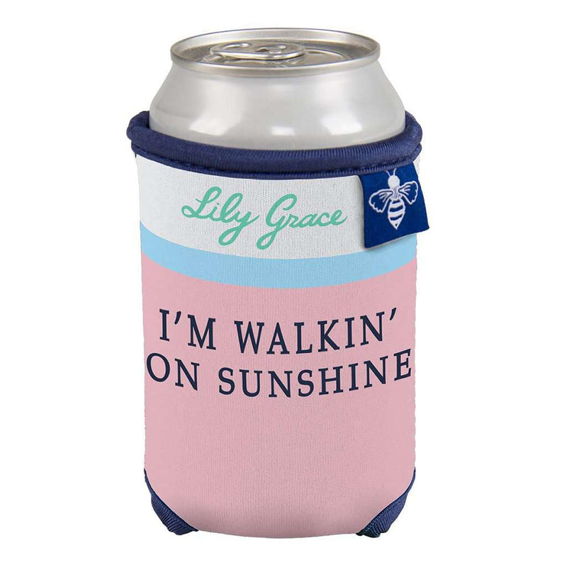 Walkin' On Sunshine Can Holder by Lily Grace - Country Club Prep