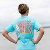 Surf Boards Tee in Tide by Lily Grace - Country Club Prep