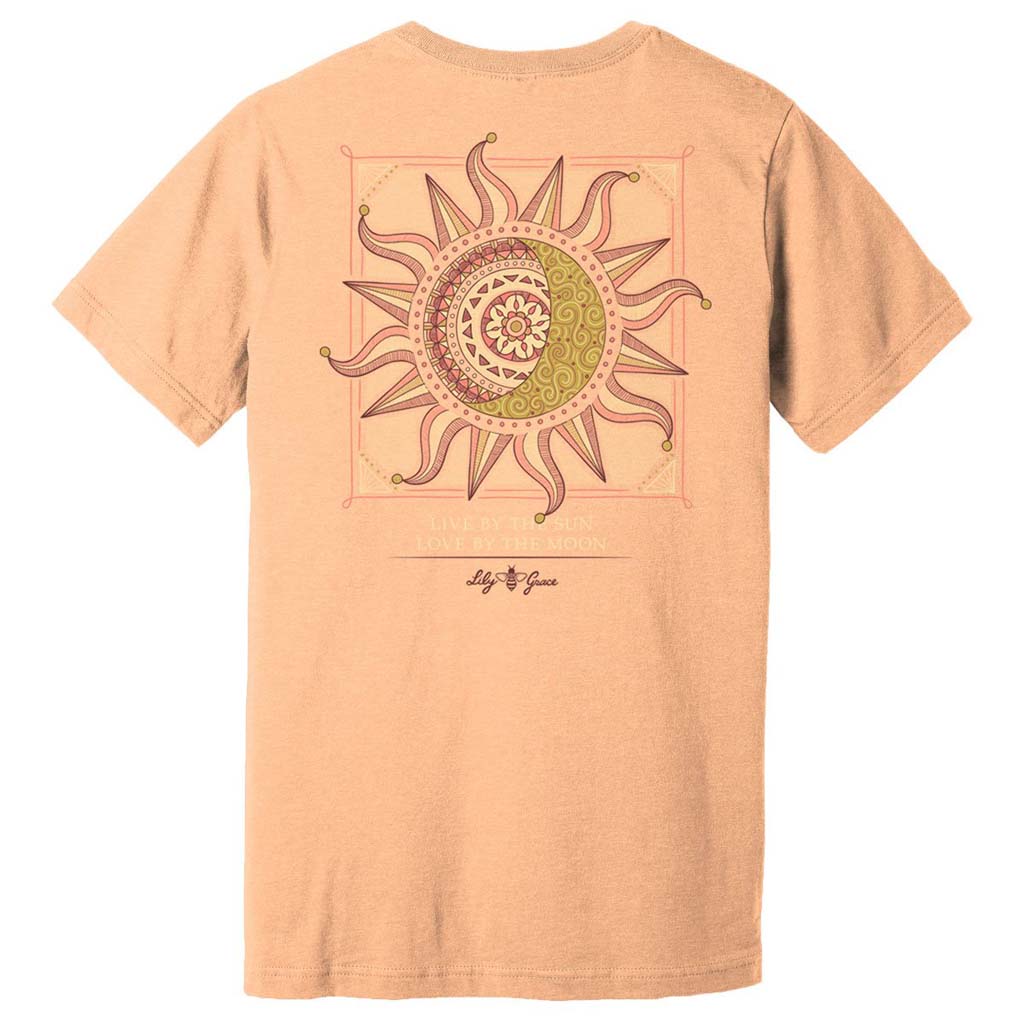 Sun and Moon Tee by Lily Grace - Country Club Prep