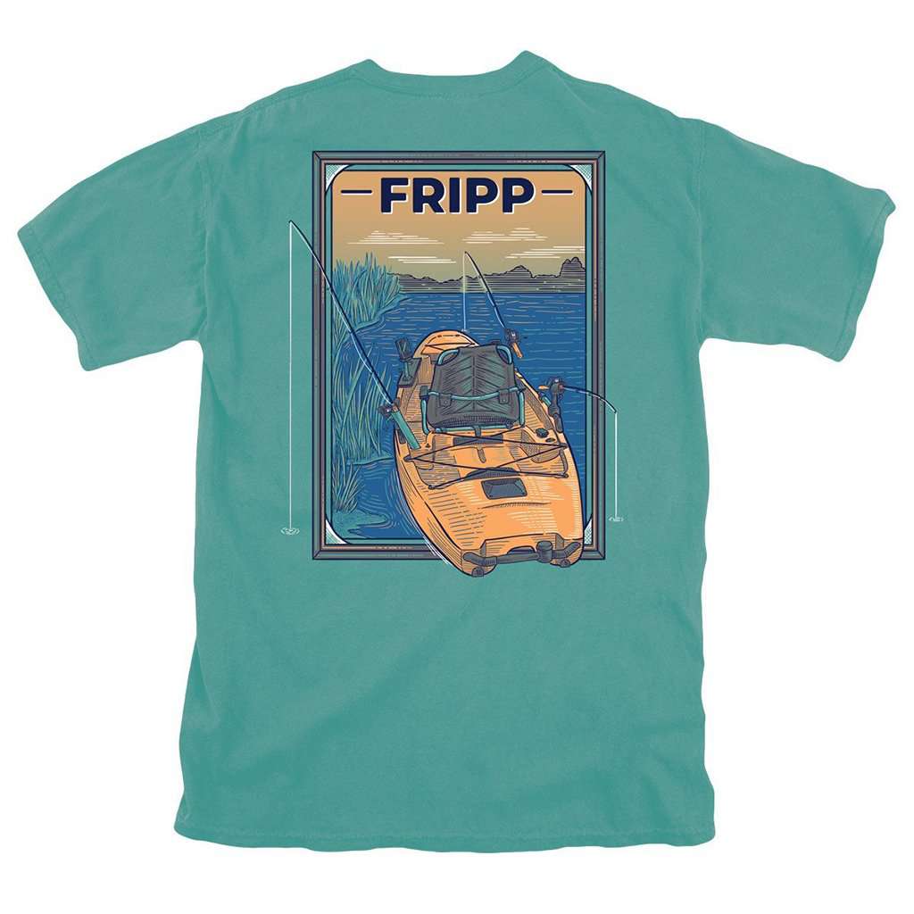 Fishing Kayak Tee by Fripp Outdoors - Country Club Prep