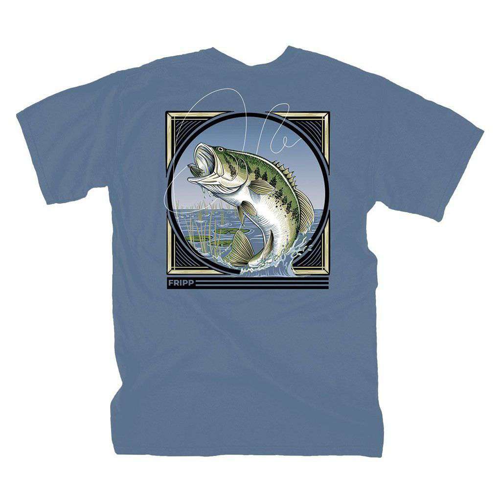 Bass Jumping Tee by Fripp Outdoors - Country Club Prep