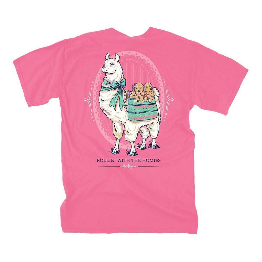 Llama Puppies Tee by Lily Grace - Country Club Prep