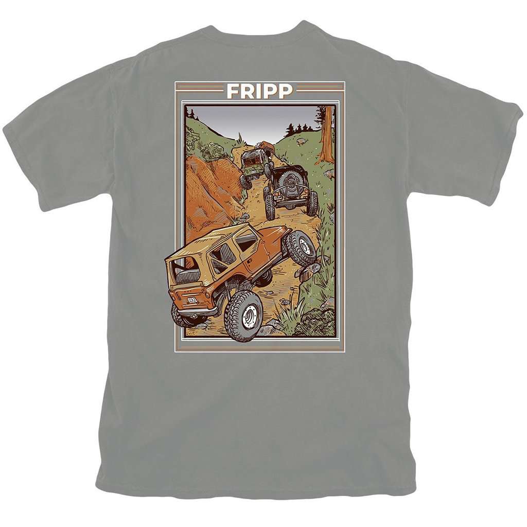 Up the Hill Tee by Fripp Outdoors - Country Club Prep