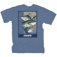 3 Freshwater Fish with Hooks Tee by Fripp Outdoors - Country Club Prep