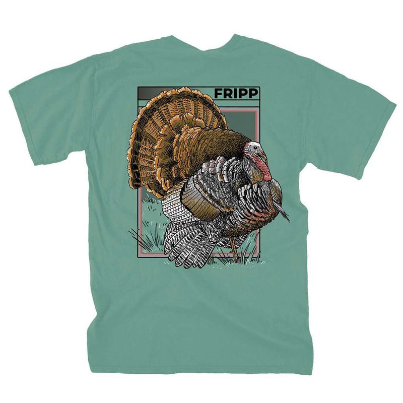 Turkey Closeup Tee by Fripp Outdoors - Country Club Prep