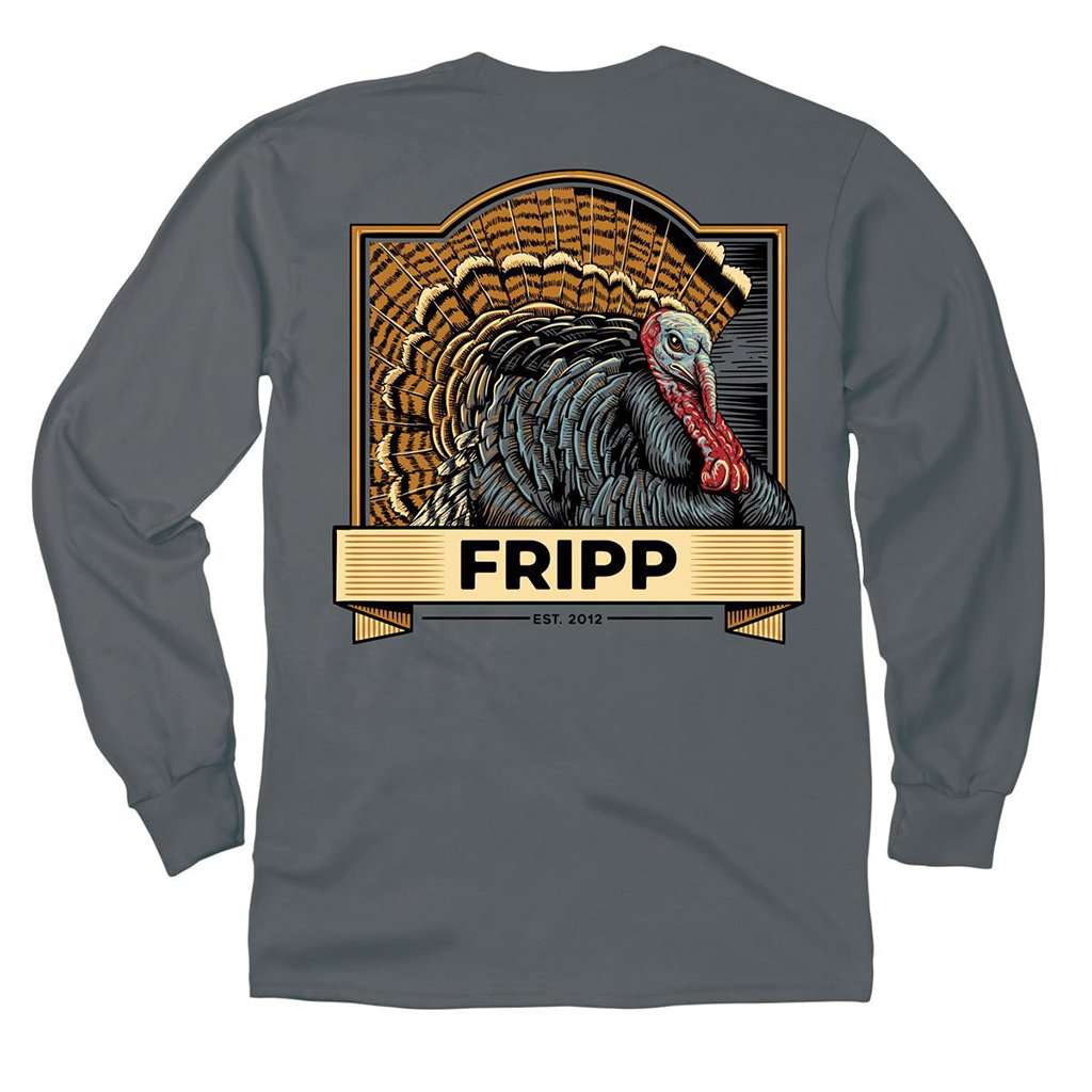 Turkey Profile Long Sleeve Tee by Fripp Outdoors - Country Club Prep