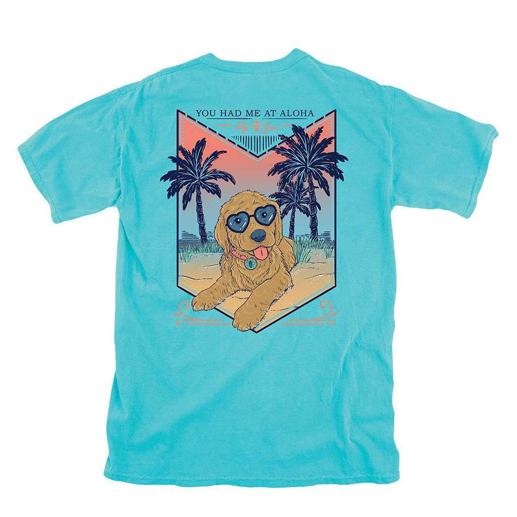 You Had Me at Aloha Tee by Lily Grace - Country Club Prep