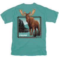 Bucket List Moose Tee by Fripp Outdoors - Country Club Prep