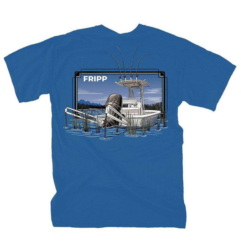 Boat in Marsh Tee by Fripp Outdoors - Country Club Prep