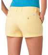 Ladies Chino 3" Shorts in Lemonade by Southern Tide - Country Club Prep