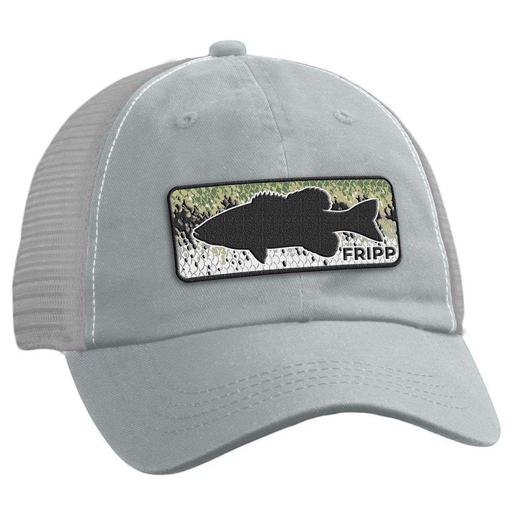 Bass Skin Structured Mesh Back Hat by Fripp Outdoors - Country Club Prep