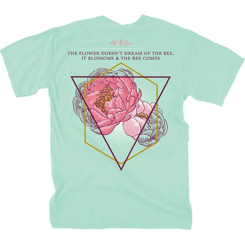 Peonies Tee by Lily Grace - Country Club Prep