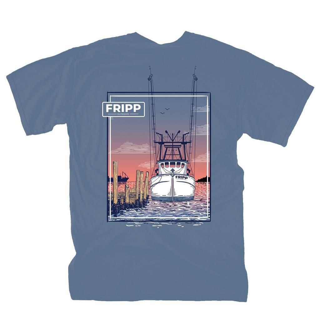 Shrimp Boat T-Shirt by Fripp Outdoors - Country Club Prep