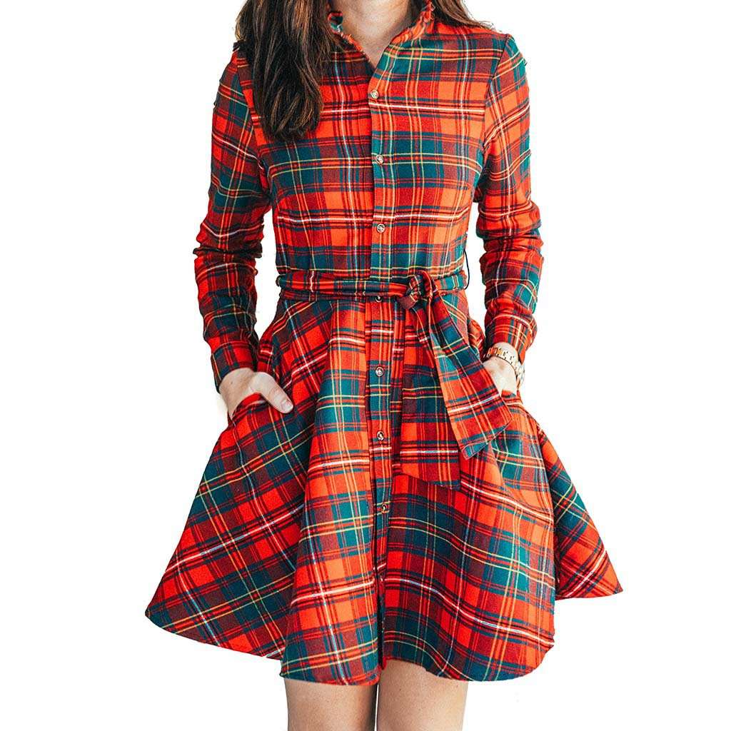 Rock'n Around the Christmas Tree Dress by Kiel James Patrick - Country Club Prep