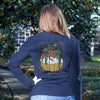 Give 'em Pumpkin to Talk About Long Sleeve Tee by Lily Grace - Country Club Prep