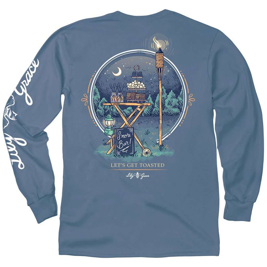 Get Toasted Long Sleeve Tee by Lily Grace - Country Club Prep