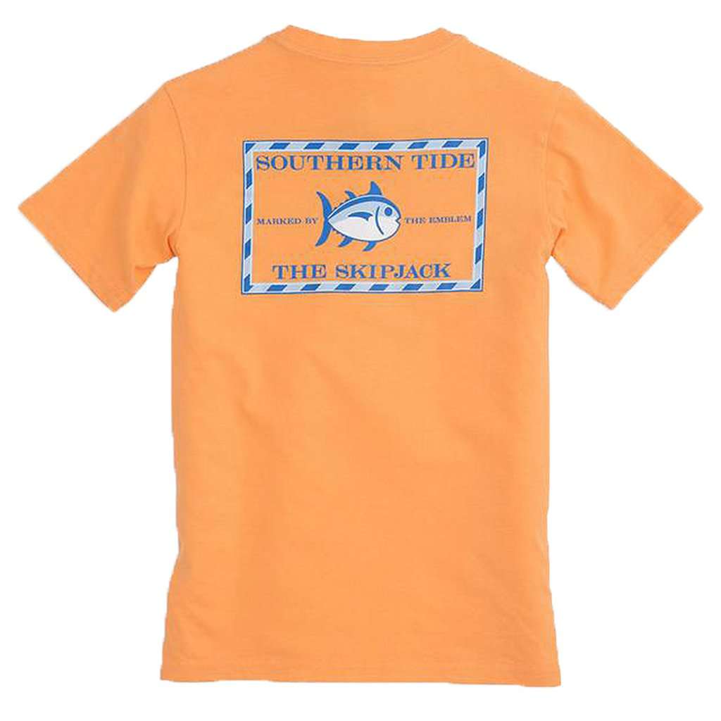 Kids' Original Skipjack T-Shirt in Horizon by Southern Tide - Country Club Prep