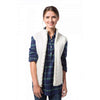 Scallop Vest in Alyssum Cream by Southern Proper - Country Club Prep