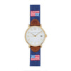 American Flag Needlepoint Watch by Smathers & Branson - Country Club Prep