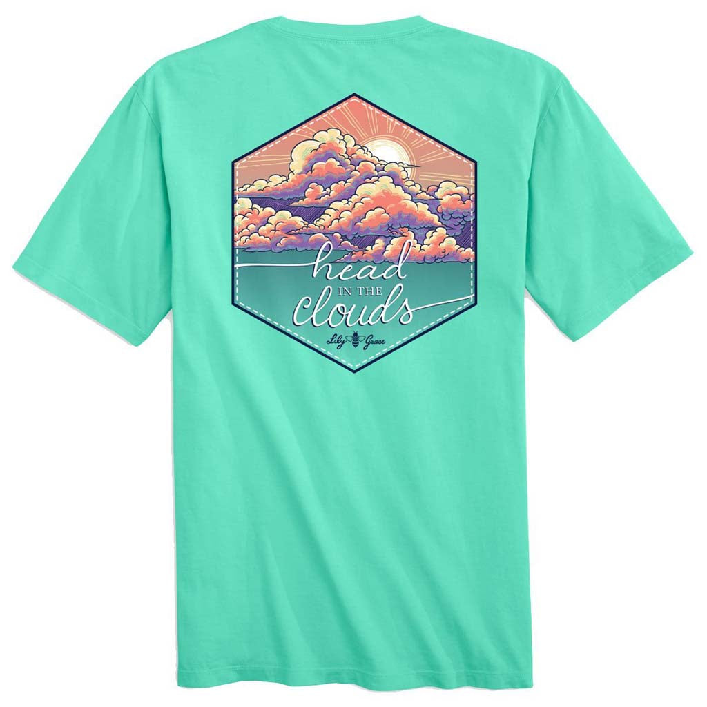 Head in the Clouds Tee by Lily Grace - Country Club Prep