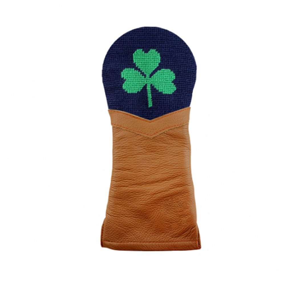 Shamrock Needlepoint Fairway Wood Headcover by Smathers & Branson - Country Club Prep