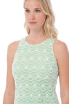 Sawyer Lace Dress in Starboard Green by Southern Tide - Country Club Prep