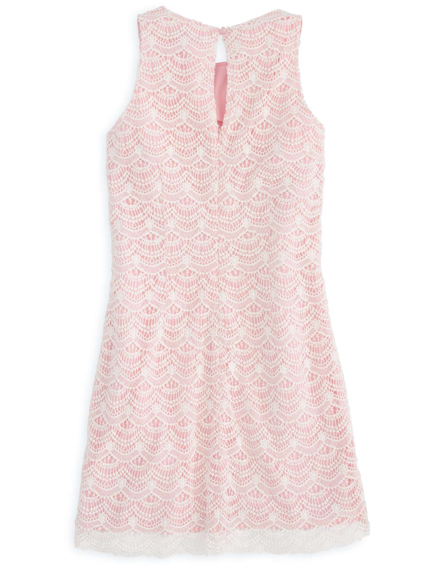 Southern Tide Sawyer Lace Dress in Smoothie Pink – Country Club Prep