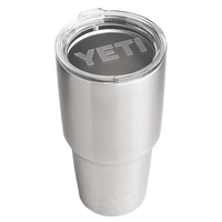 30 oz. Rambler Tumbler With Lid in Stainless Steel by YETI - Country Club Prep